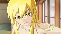 monogatari-series oshino shinobu Anime anime girls yellow hair