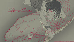 monogatari-series sengoku nadeko Anime anime girls Animals snake