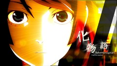 monogatari-series senjougahara hitagi anime girls Anime face