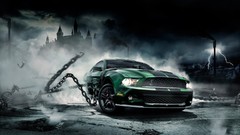 Monster Car mustang high Resolution