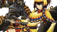 Monster Hunter Anime white