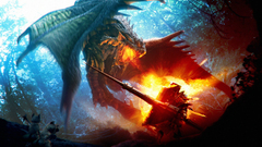 Monster Hunter Rathalos video games video game art creature