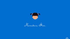 Monsters animation pixar minimalistic