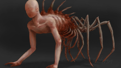 Monsters artwork spiders