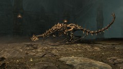 Monsters Bones skeletons the elder scrolls v skyrim caves video 