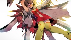 Monsters fantasy art red