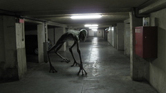 Monsters hallway Creep spooky