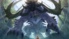 Monsters horns artwork Anime