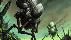 Monsters magic: the gathering artwork Dave Allsop