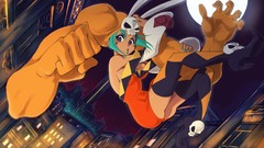 Monsters skulls video games skullgirls Cerebella