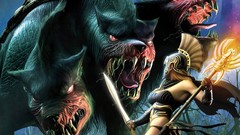 Monsters Warriors artwork fantasy art