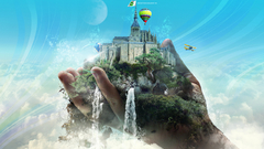 Mont saint-michel Desktopography Photo