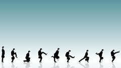 Monty Python silly walk