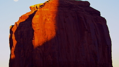 Monument valley moon high
