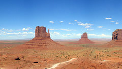Monument valley multiple-monitor high-quality