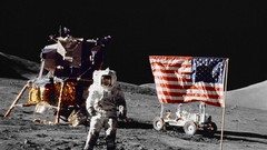 Moon American outer space