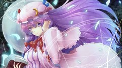 Moon anime girls touhou patchouli knowledge