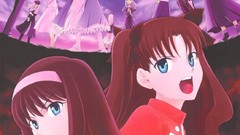 Moon Anime saber anime girls tohno akiha tohsaka rin type-moon