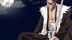Moon Anime Swords bleach night sky Zaraki Kenpachi eyepatch