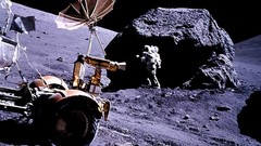 Moon Apollo 17 lunar rover