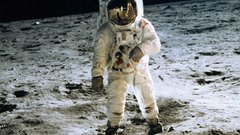 Moon astronauts Space