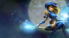 Moon blondes glowing sparkles witches outer space Wizards 