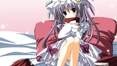 Moon Books dress Ribbons anime girls touhou patchouli knowledge 
