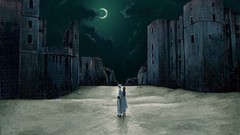 Moon buildings crescent bleach inoue orihime Espada Hueco Mundo 