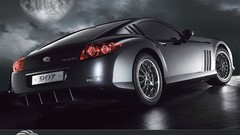 Moon cars Peugeot effect skies Photo manipulation