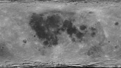 Moon crater Space