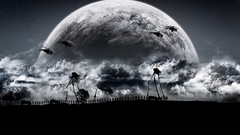 Moon digital art artwork