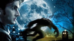 Moon Doctor Who david tennant tardis Tenth Doctor