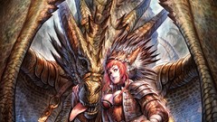 Moon Dragons armor corset leash