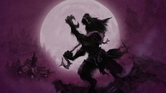 Moon drawings werewolves