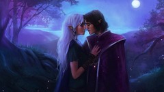 Moon elves fantasy art