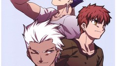 Moon fate stay night emiya shirou type-moon concept art artwork 