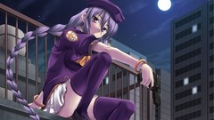 Moon Guns pistols nighttime melty blood type-moon Sion Eltnam 