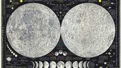 Moon infographics