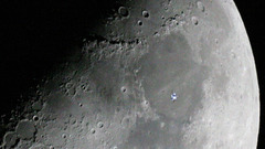 Moon International Space Station