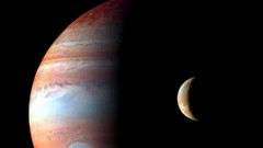 Moon Jupiter planets outer space