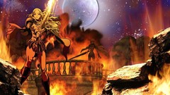 Moon Knights Swords anime girls