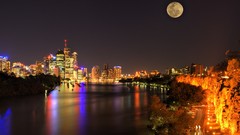Moon lights full moon cityscapes