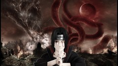 Moon Manga uchiha itachi akatsuki naruto shippuden kyuubi foxes