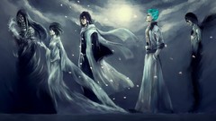 Moon Manga walk bleach flower petals kurosaki ichigo mugetsu 