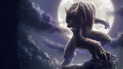 Moon Monsters werewolves artwork fantasy art