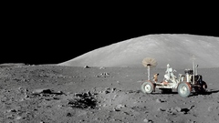Moon Moon Landing lunar rover
