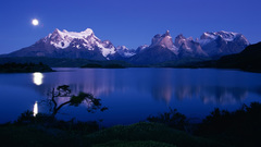 Moon Mountains Landscapes