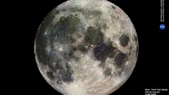 Moon north science fiction polar outer space