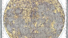 Moon Satellite Maps solar system atlas Soviet cartography