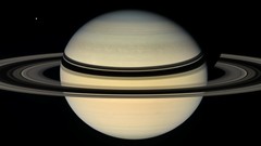 Moon Saturn rings astronomy planets outer space